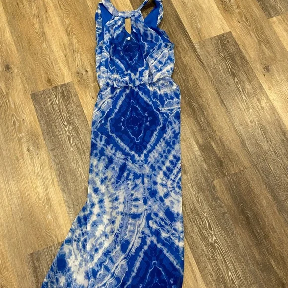 Long blue dress - Picture 3 of 8